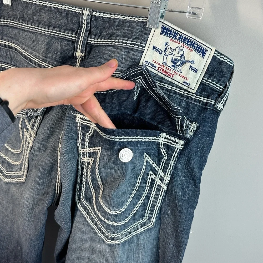 True Religion Mega T Straight W/Flap Pockets 2013 Size 36